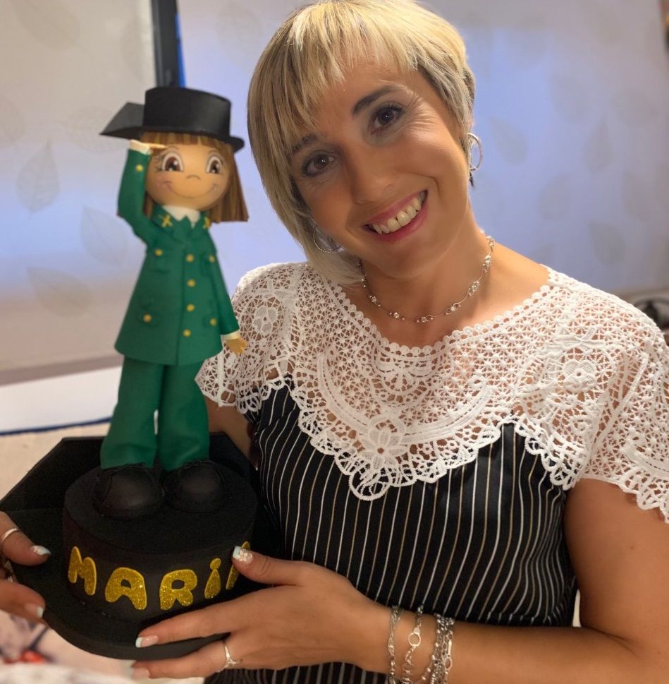María Contreras, guardia civil y autora de la obra 'Yo no seré la próxima: Mi ángel de la guardia viste uniforme'.