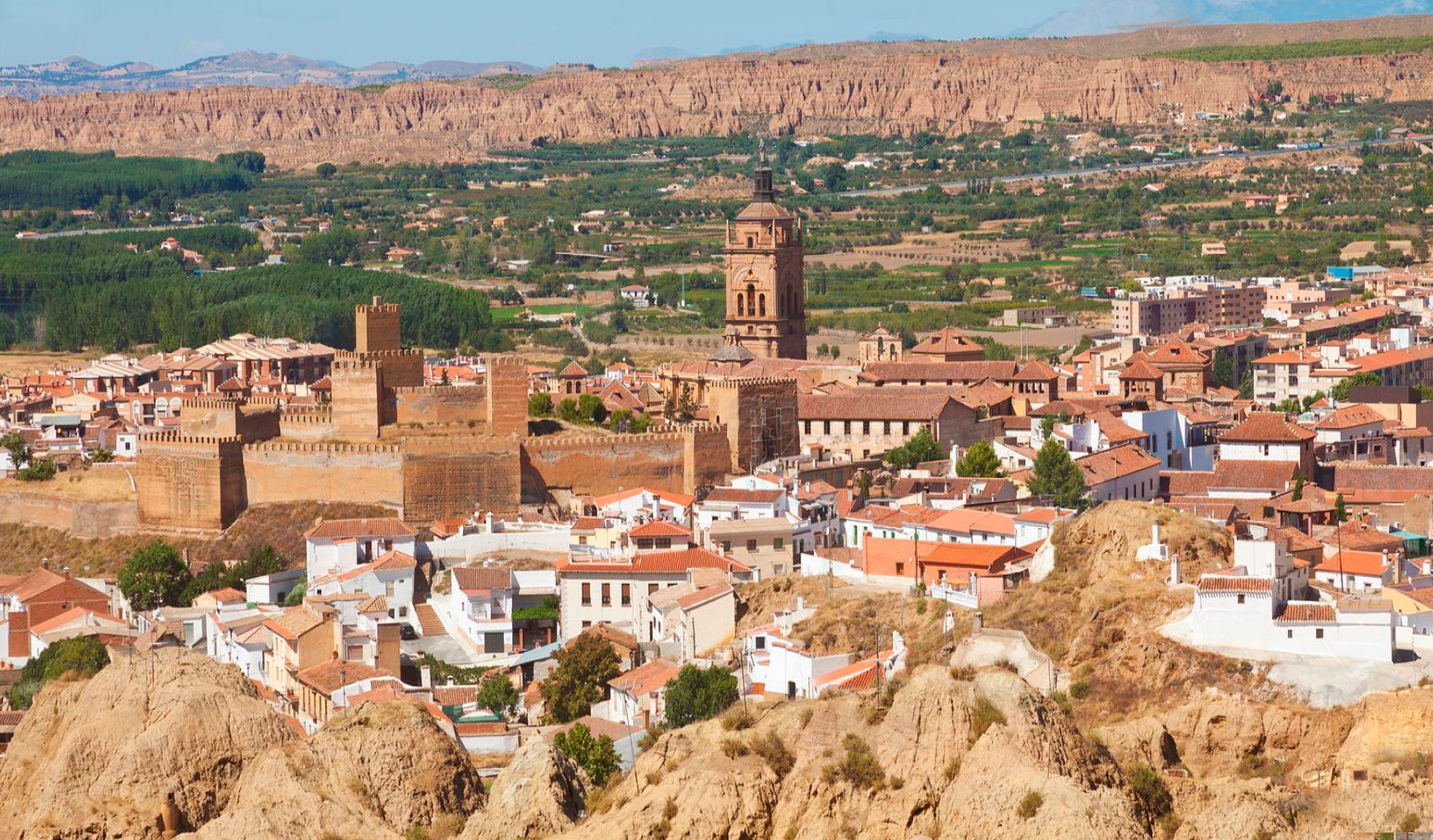 Vista panorámica de la ciudad de Guadix (Granada), en cuyo puesto se encuentra destinado el que fuera representante de AUGC en esta provincia.