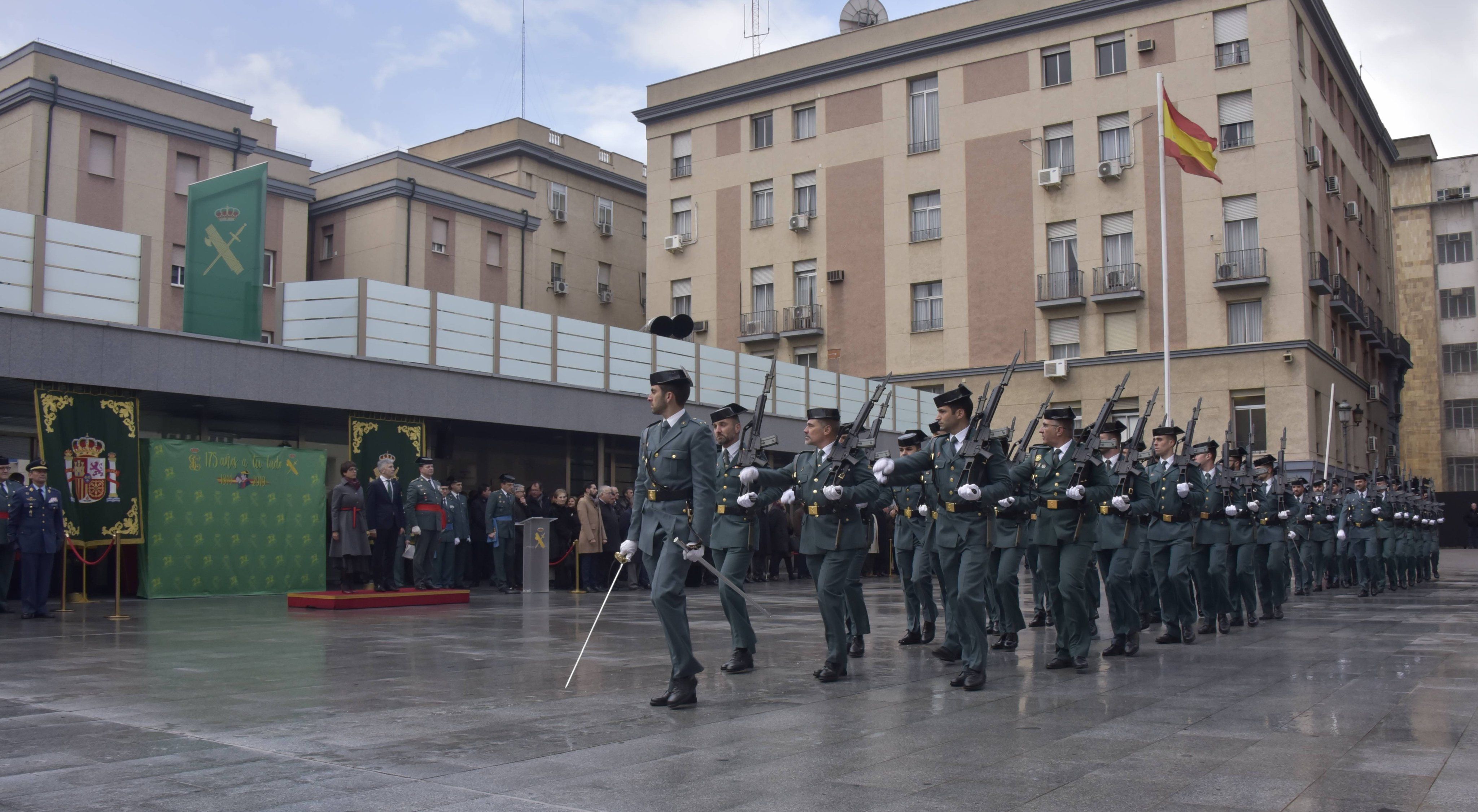 Acto de la toma de posesión de su cargo de María Gámez el pasado martes en la Dirección General de la Guardia Civil.