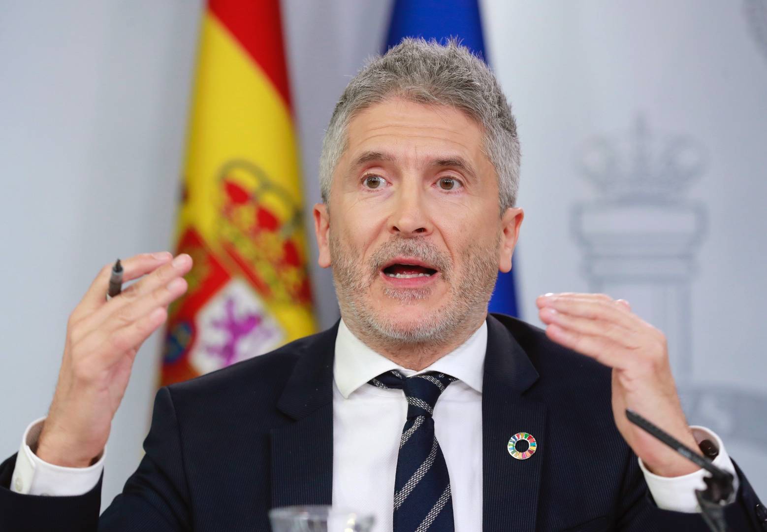 El ministro del Interior, Fernando Grande-Marlaska.