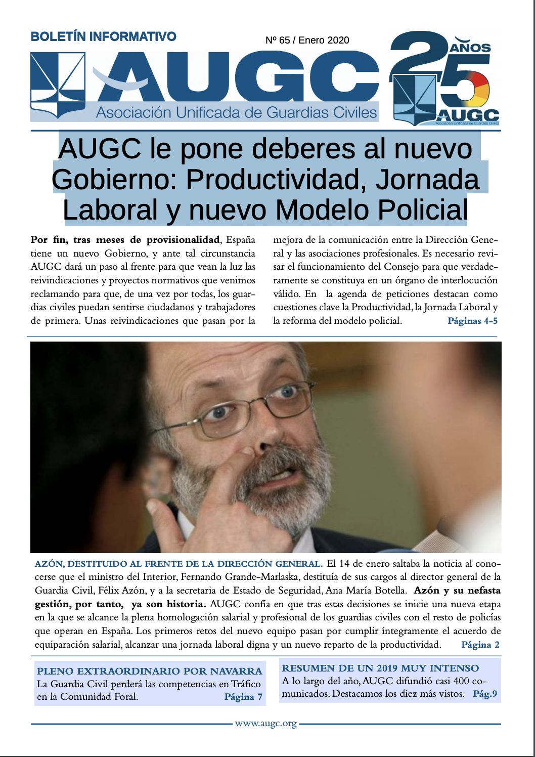 BOLETÍN INFORMATIVO Enero 2020