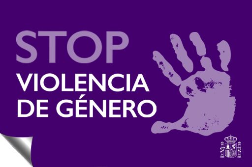 Cartel contra la violencia de género.