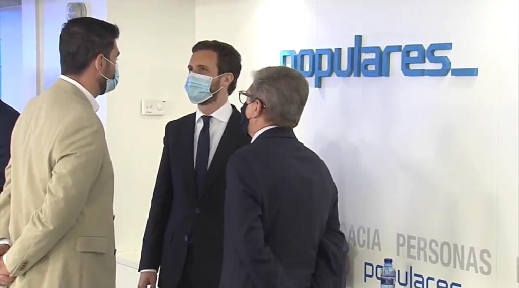 Encuentro de AUGC con el principal líder de la oposición. 