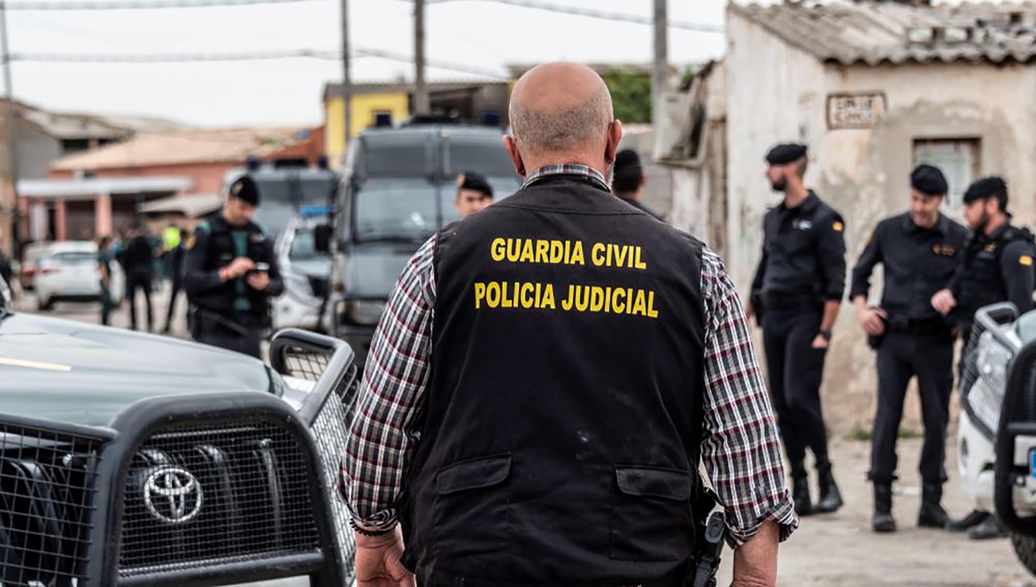 Agentes de la Policía Judicial de la Guardia Civil.