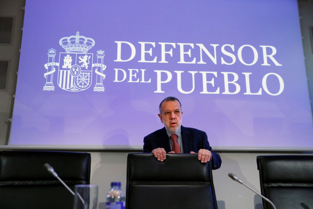 El Defensor del Pueblo, Francisco Fernández Marugán.