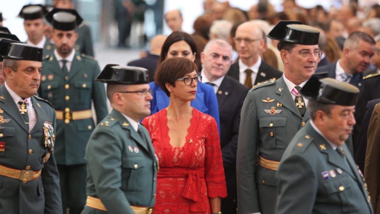 La directora general de la Guardia Civil, María Gámez, ha presidido el Pleno del Consejo.