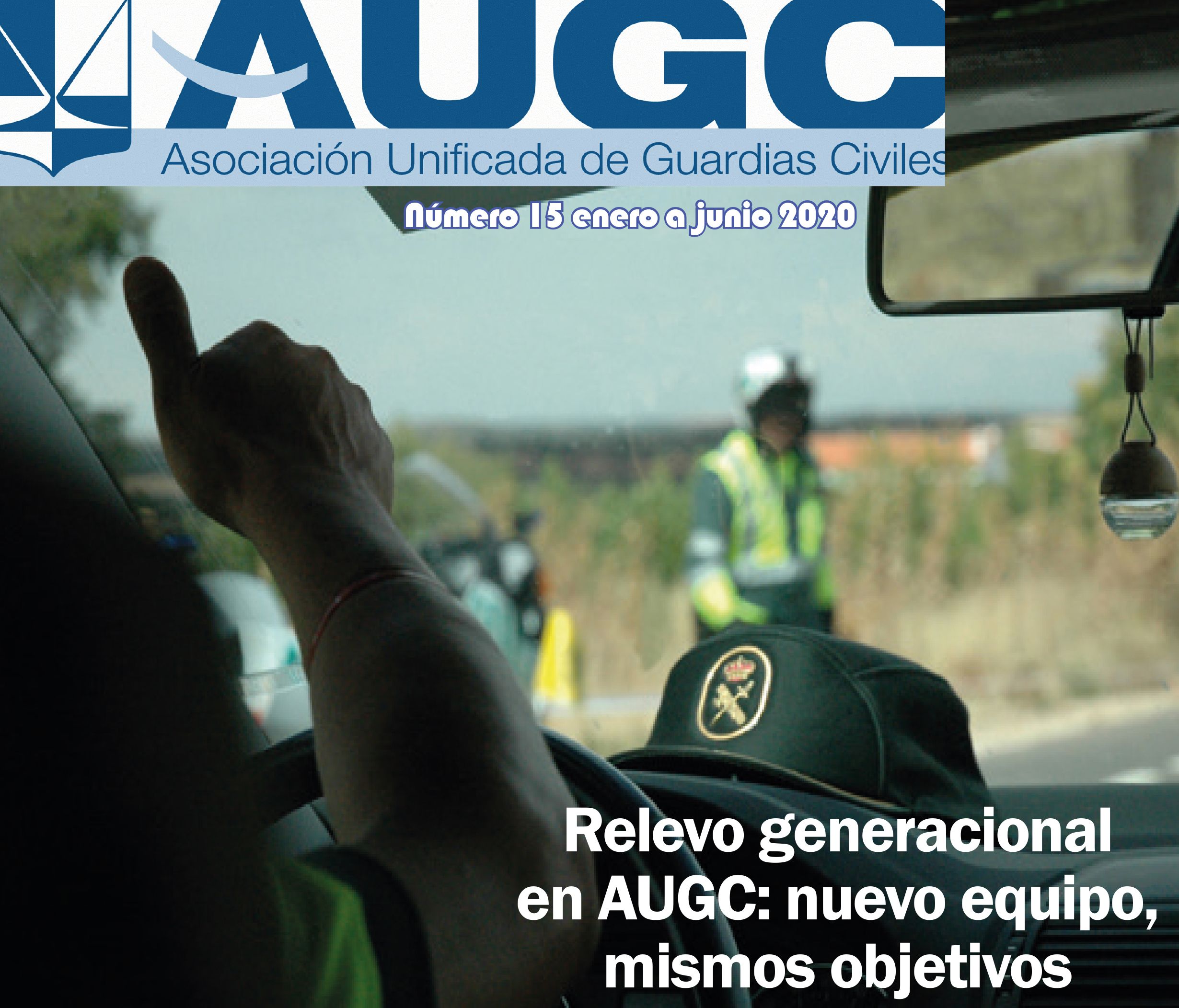 Detalle de la portada del último número de La Revista de AUGC.