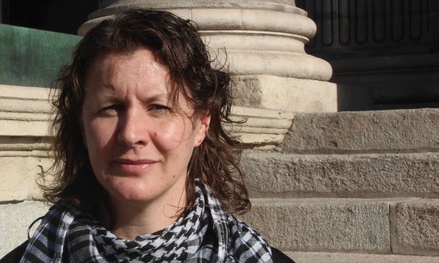 Alicia sánchez, secretaria nacional de Igualdad de AUGC.