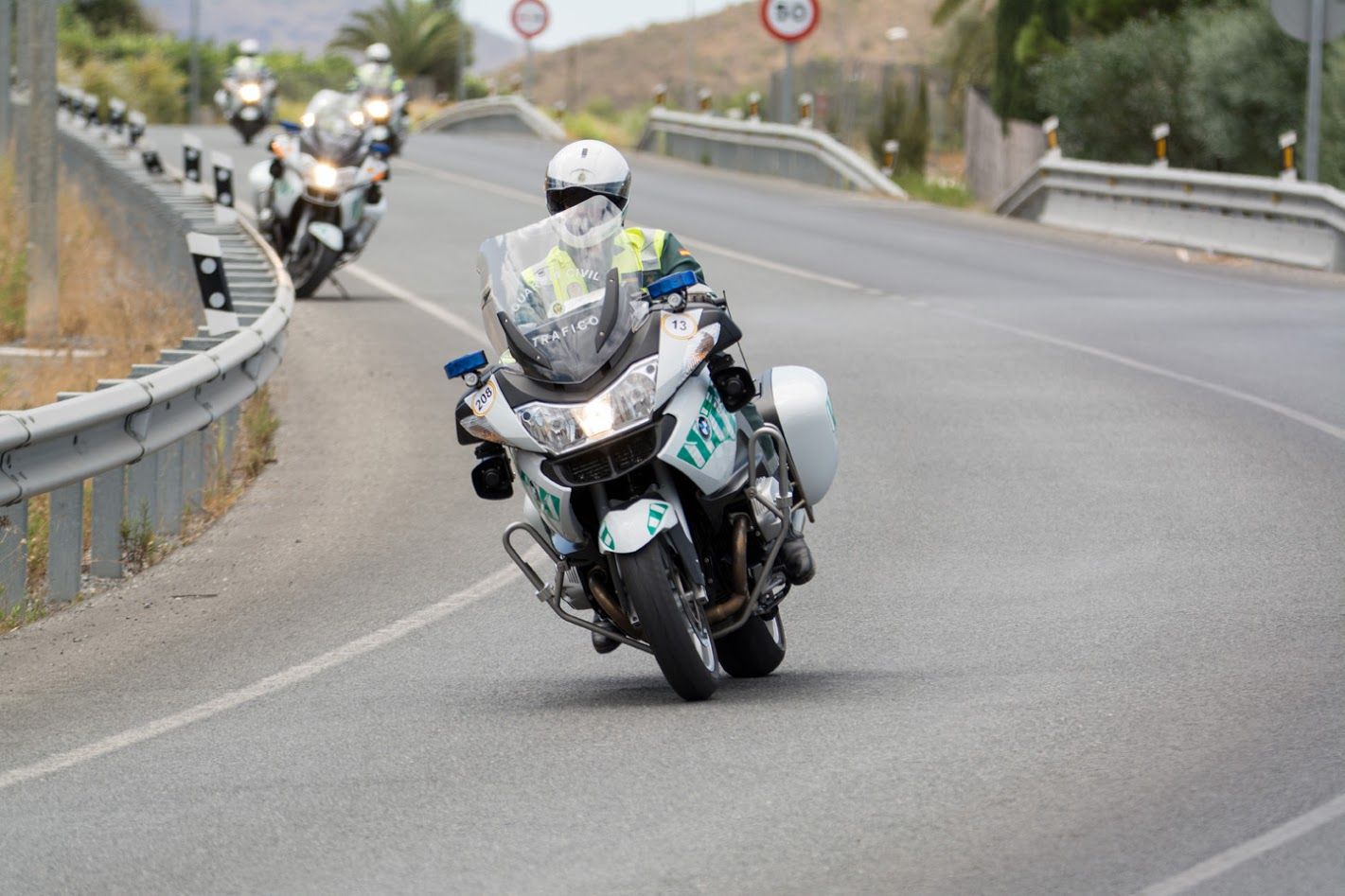 Motoristas de la Agrupación de Tráfico. Motoristas de la Agrupación de Tráfico.