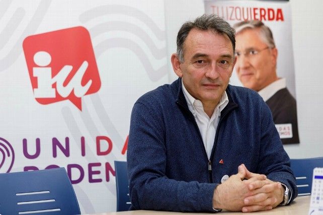 Enrique Santiago, portavoz de la Comisión de Interior del grupo Unidas Podemos.