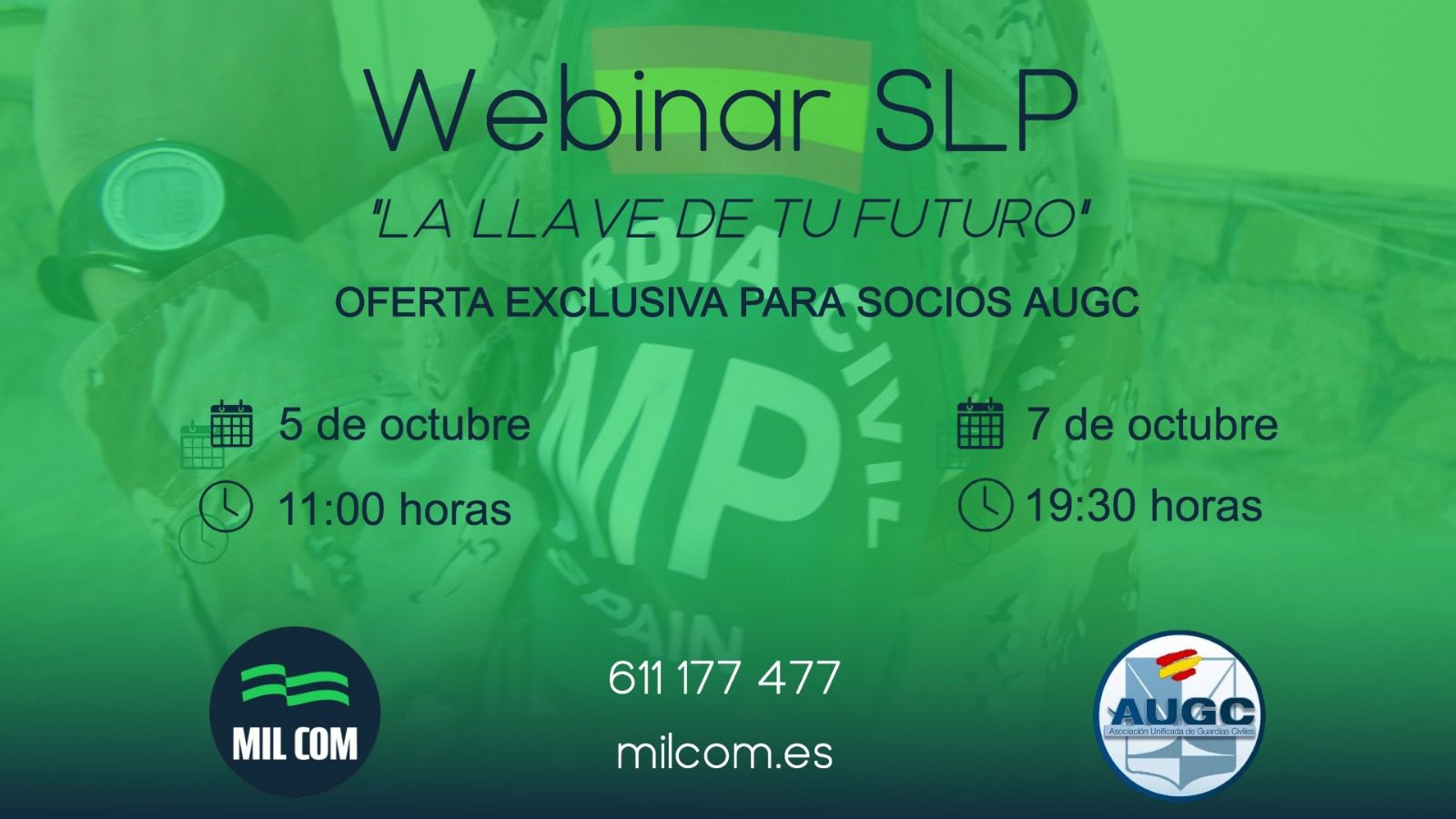 Formación con Mil Com para afiliados de AUGC