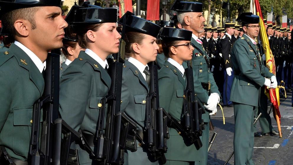 Las mujeres siguen siendo minoría en la Guardia Civil.