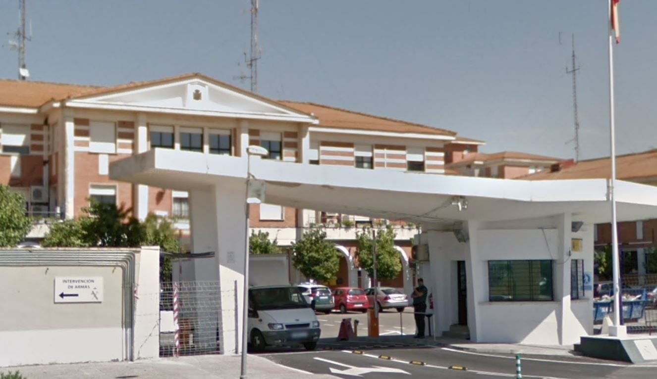 Comandancia de la Guardia Civil de Sevilla.