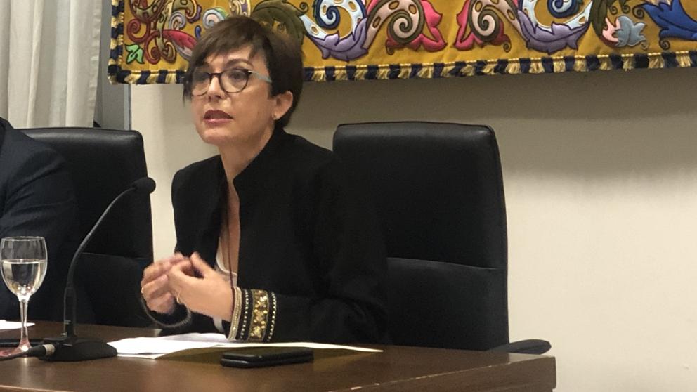 María Gámez, directora general de la Guardia Civil.