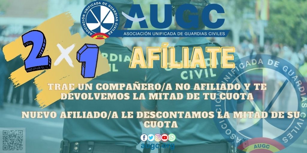 La campaña de afiliación a AUGC ofrece grandes ventajas a los trabajadores del Cuerpo.