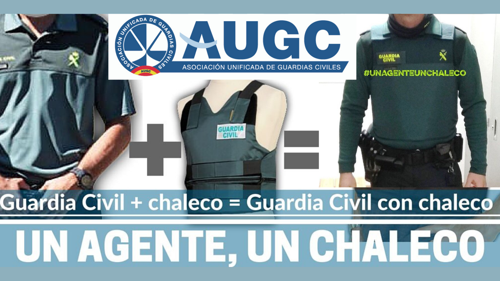 Chalecos antibalas guardias civiles