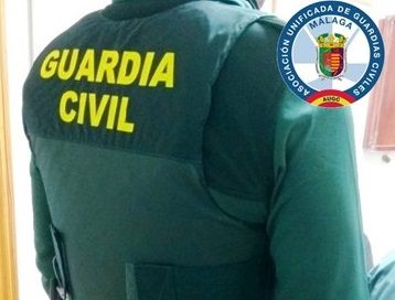 Chaleco antibalas de la Guardia Civil