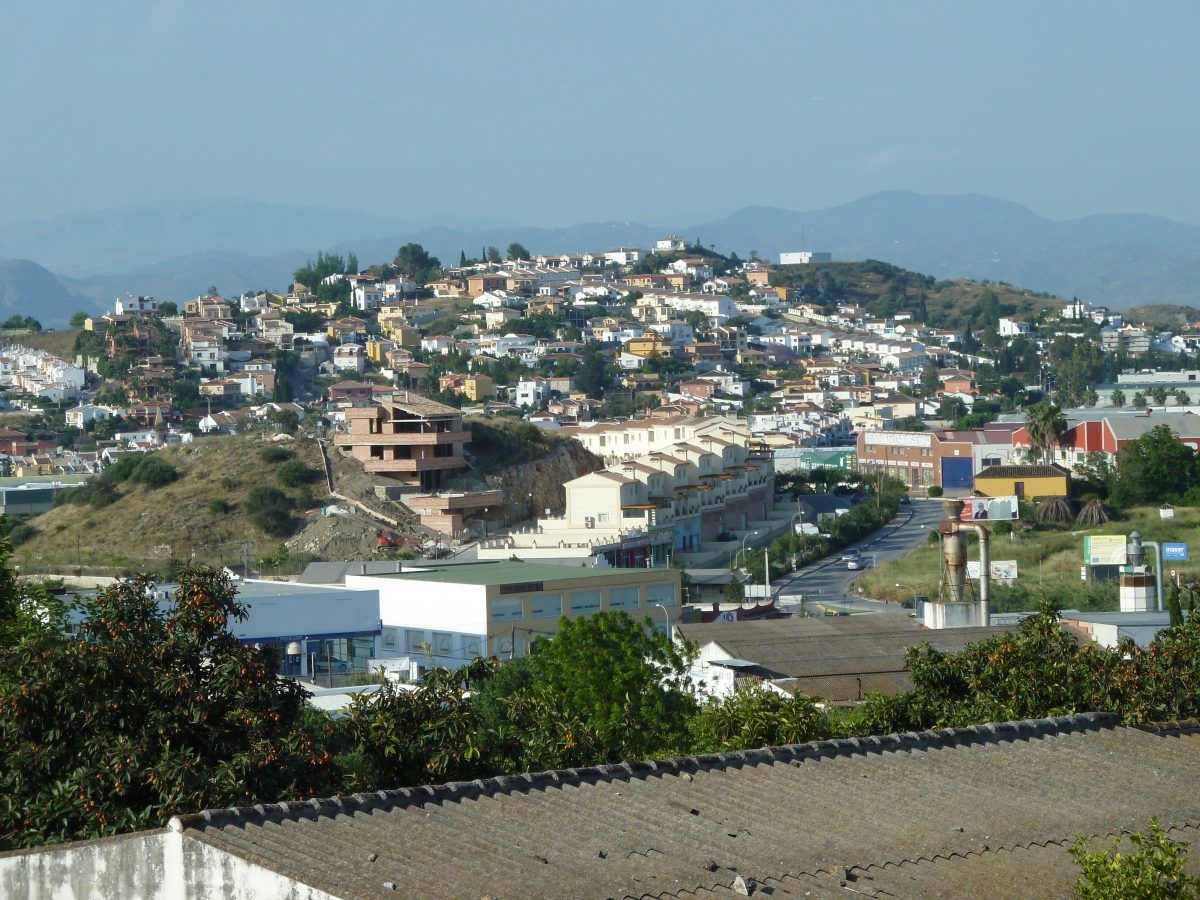 Vista panorámica de la localidad malagueña de Coín.