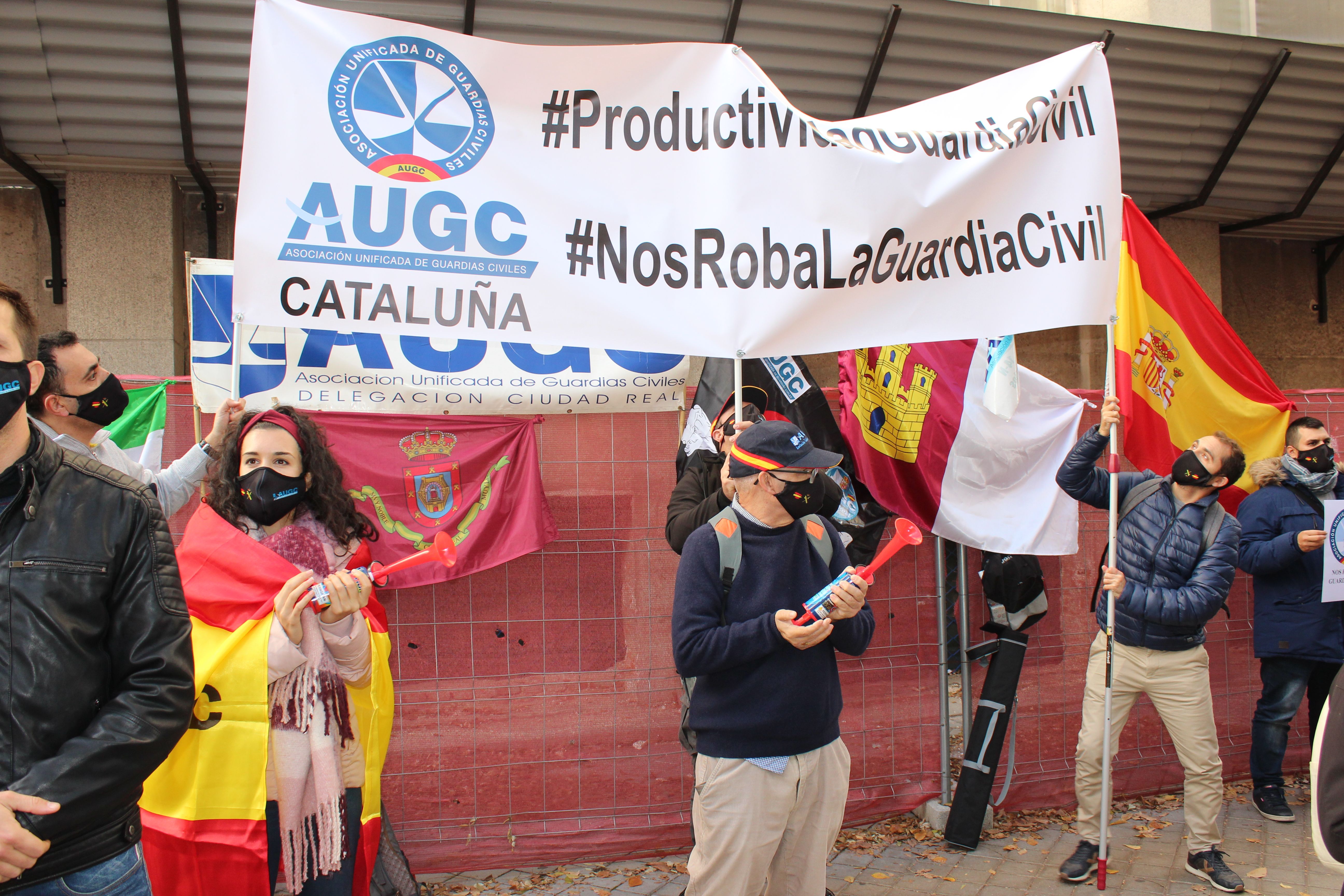 Concentración contra la orden de Productividad, celebrada el pasado noviembre en Madrid. Concentración contra la orden de Productividad, celebrada el pasado noviembre en Madrid.