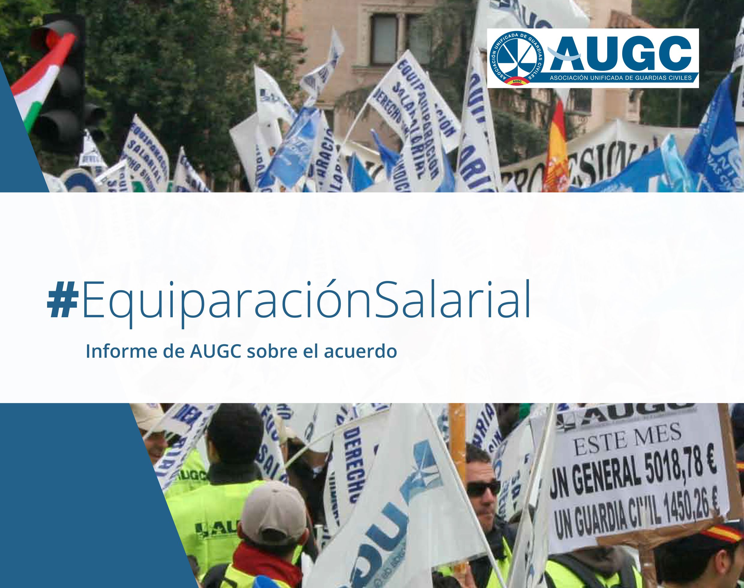 Portada del informe sobre Equiparación Salarial