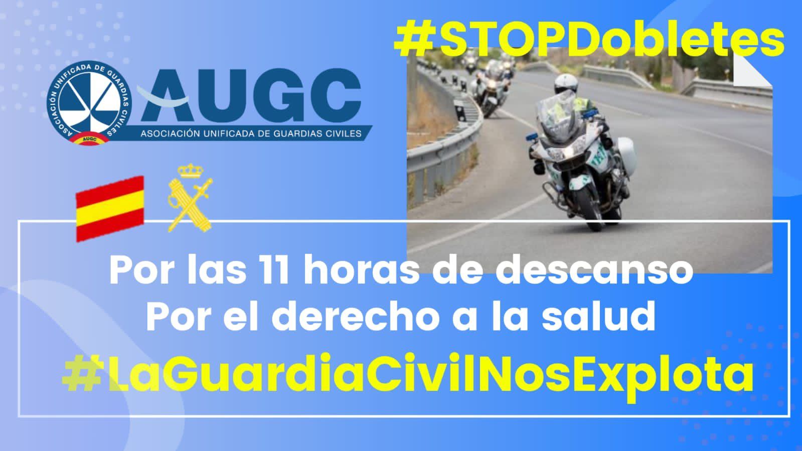 Una de las imágenes de la campaña en redes sociales lanzada hoy por AUGC