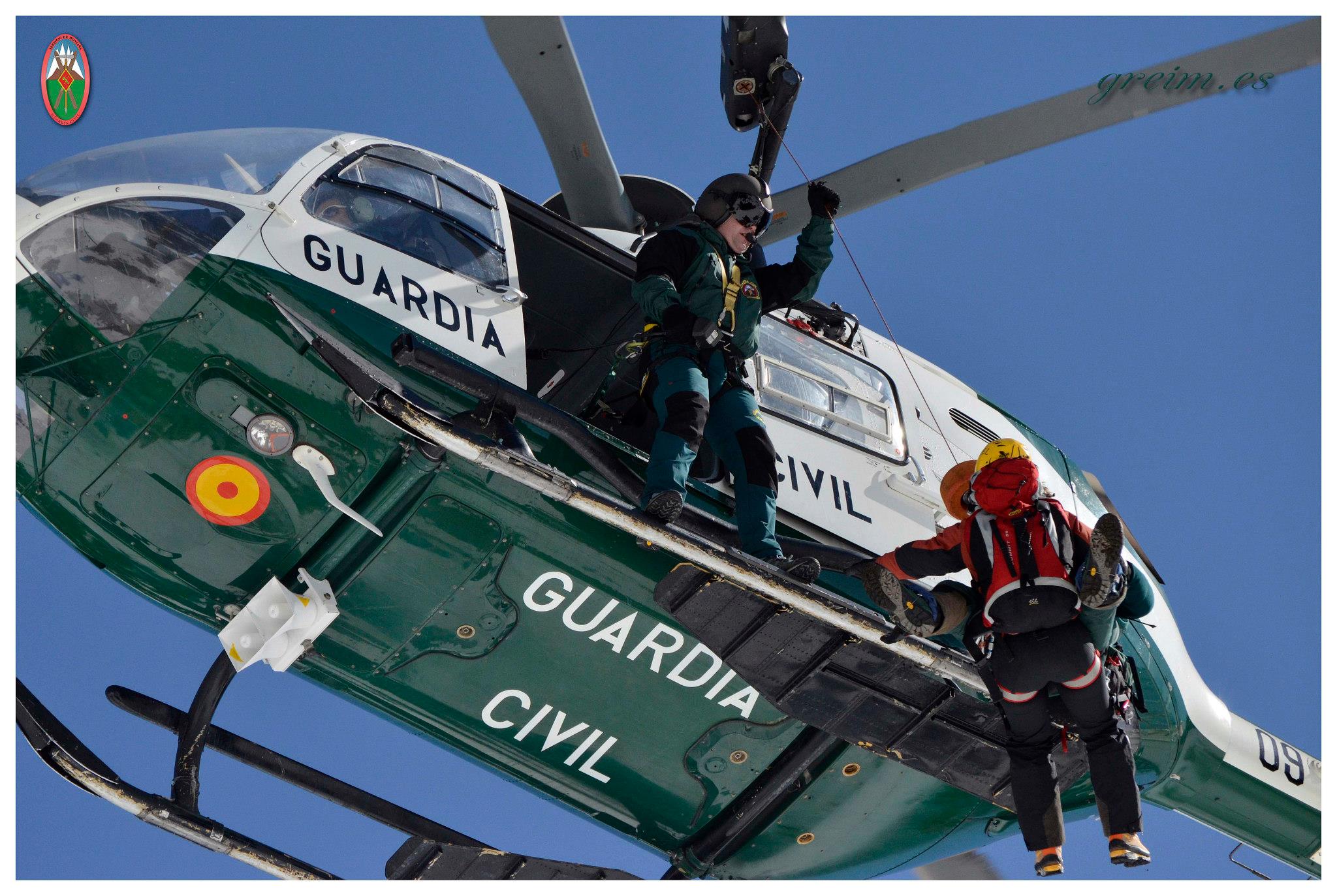 El GREIM, una de las especialidades de la Guardia Civil. El GREIM, una de las especialidades de la Guardia Civil.