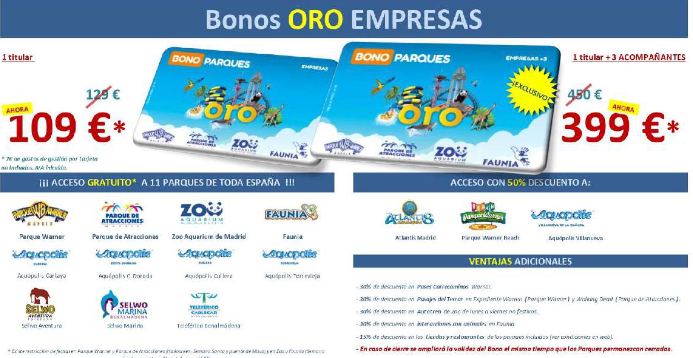 Cartel de la promoción.