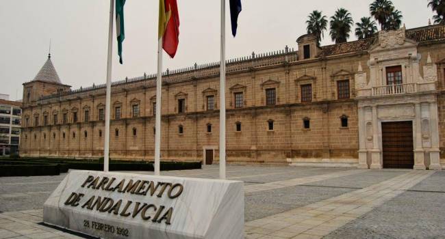 Parlamento de Andalucía.