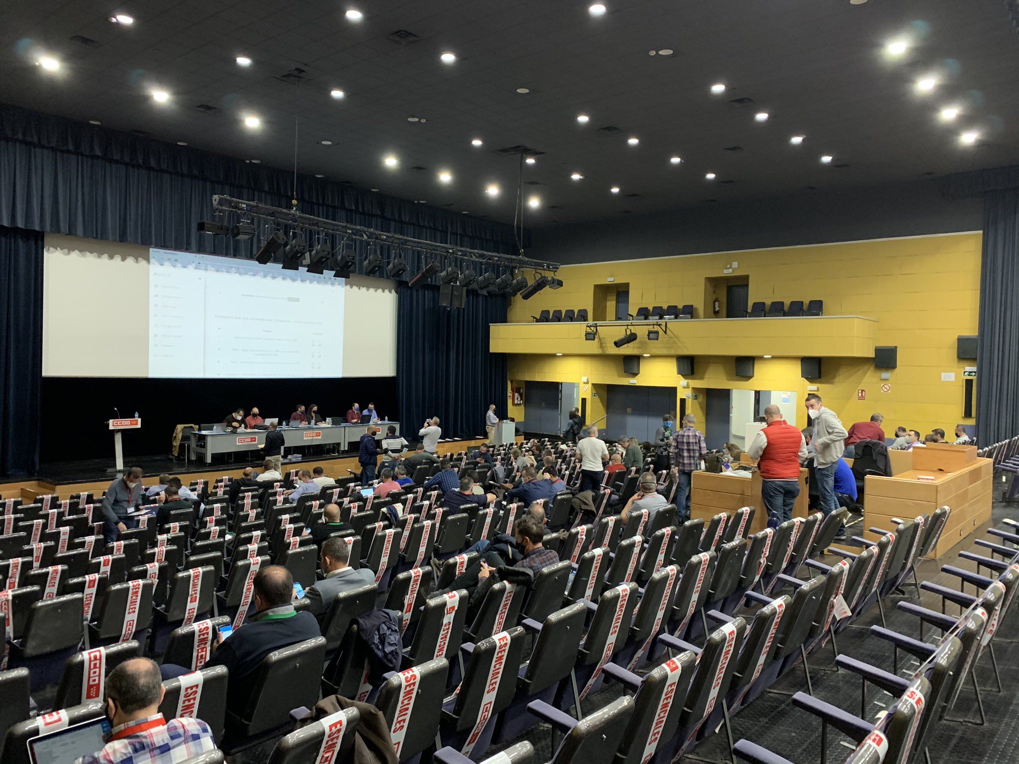 Asamblea General de AUGC, celebrada el 12 de mayo.