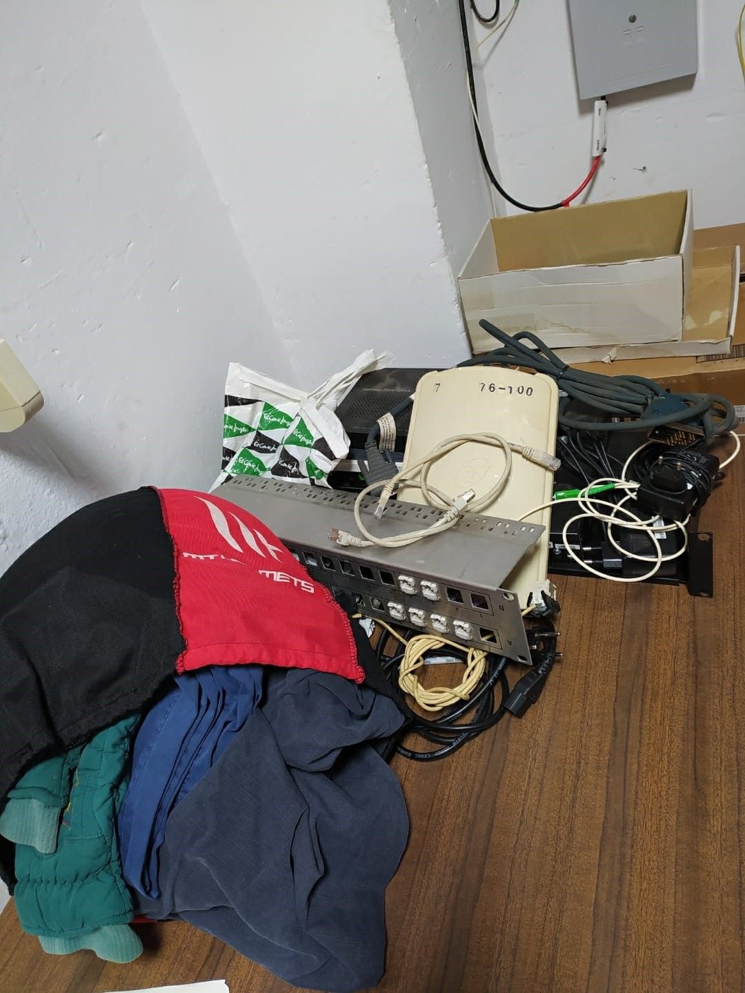 Estado de las instalaciones en el cuartel de Punta Umbría.