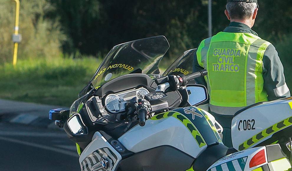 Motorista de la Agrupación de Tráfico.