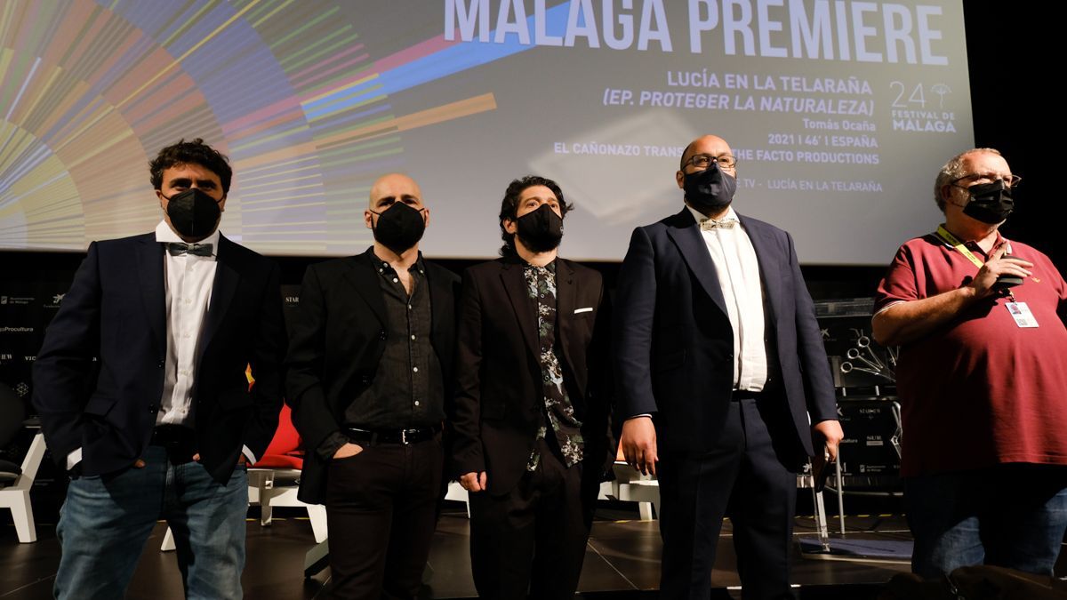 Presentación de la serie en el Festival de Cine de Málaga.