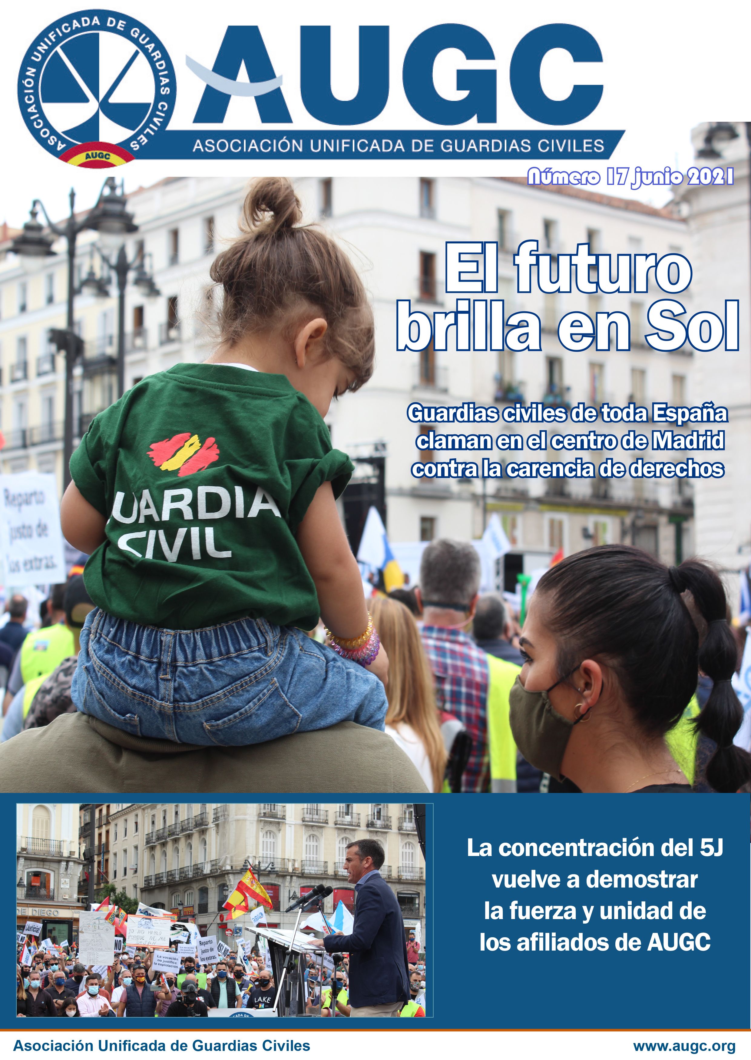 Portada Número 17 de La Revista de AUGC El futuro brilla en Sol