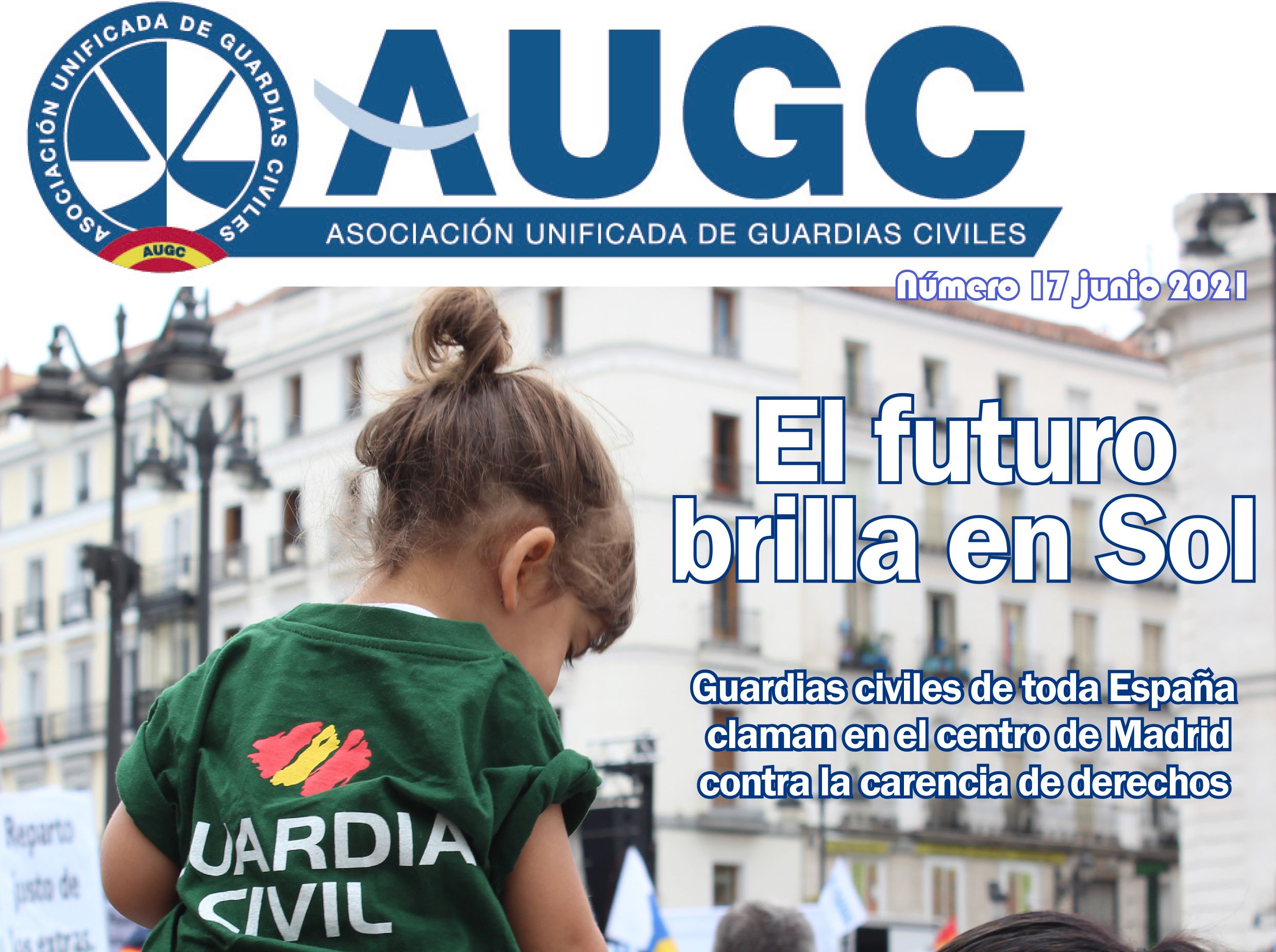 Aspecto de la portada del número 17 de La Revista de AUGC.