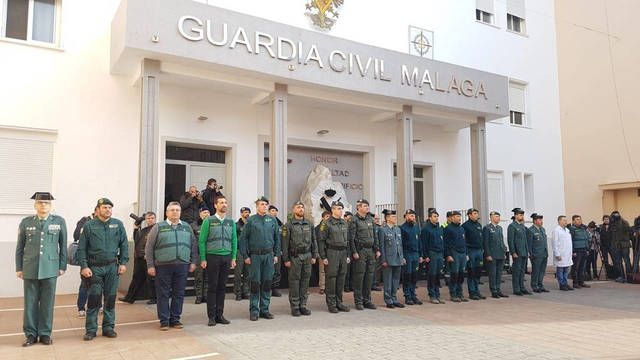 Comandancia de la Guardia Civil de Málaga.