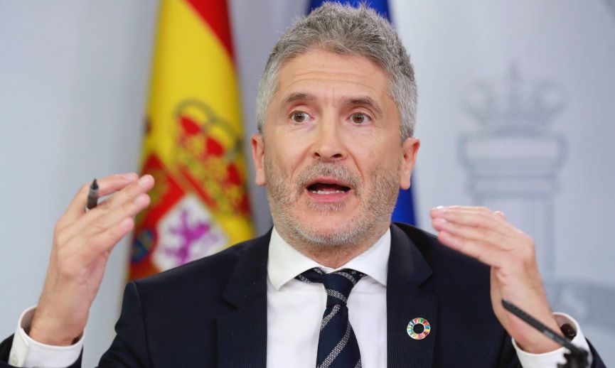 El ministro del Interior, Fernando Grande-Marlaska.