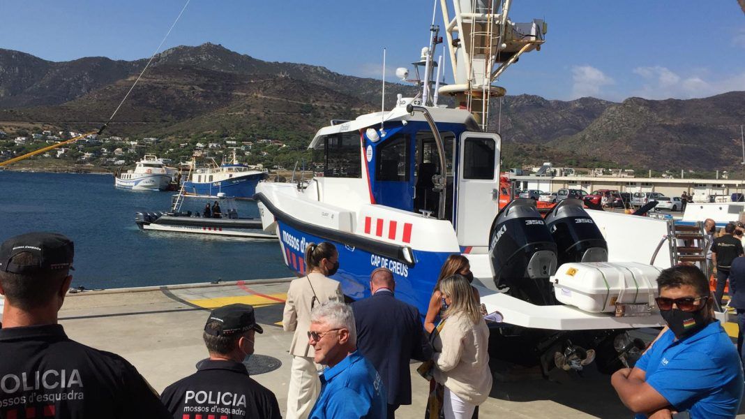 Embarcación incorporada por los Mossos.