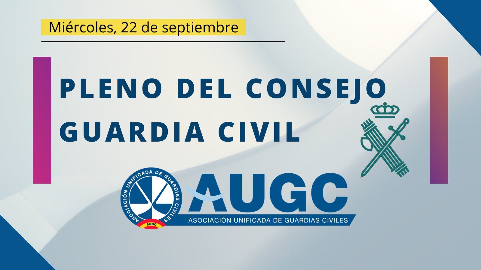 Pleno del Consejo de la Guardia Civil