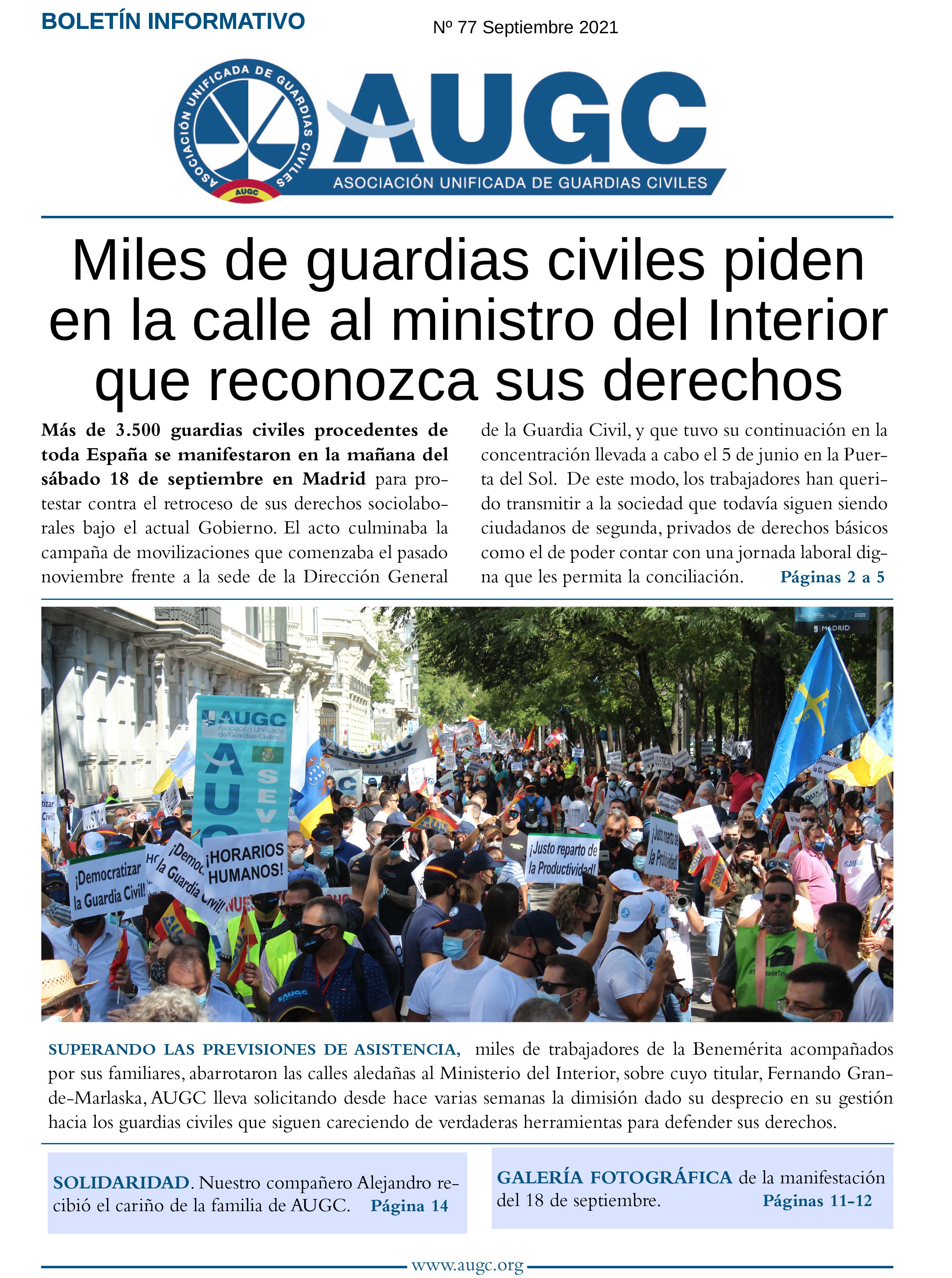 BOLETÍN INFORMATIVO Septiembre 2021