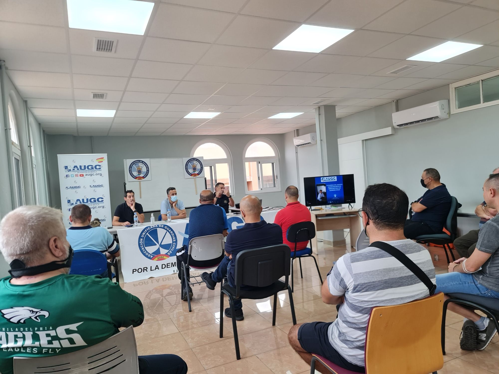 La asamblea tuvo una notable concurrencia de afiliados.