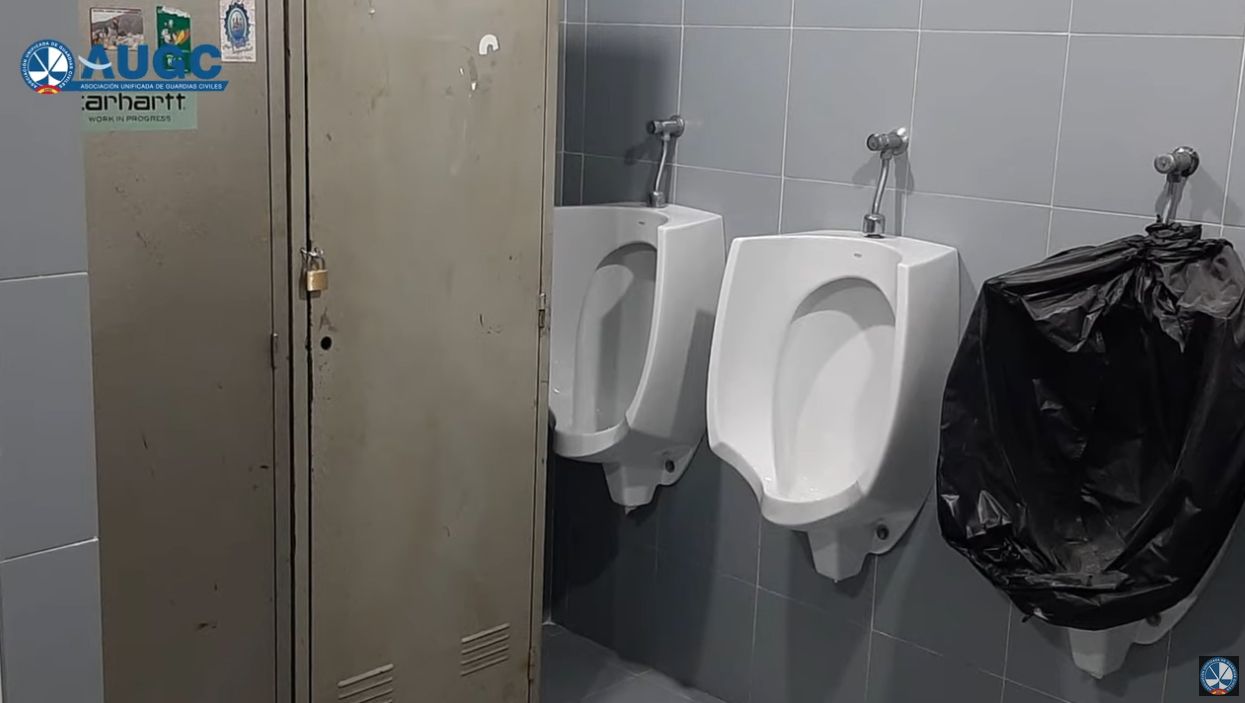Estado de unas instalaciones en un cuartel de la Guardia Civil