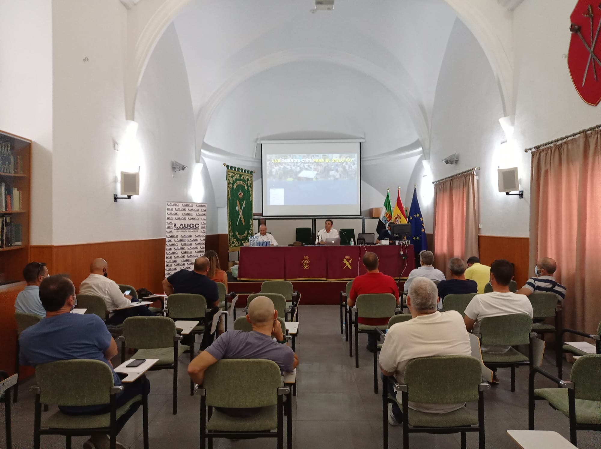 Un momento de la asamblea.