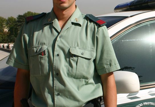 Un cabo de la  Guardia Civil.