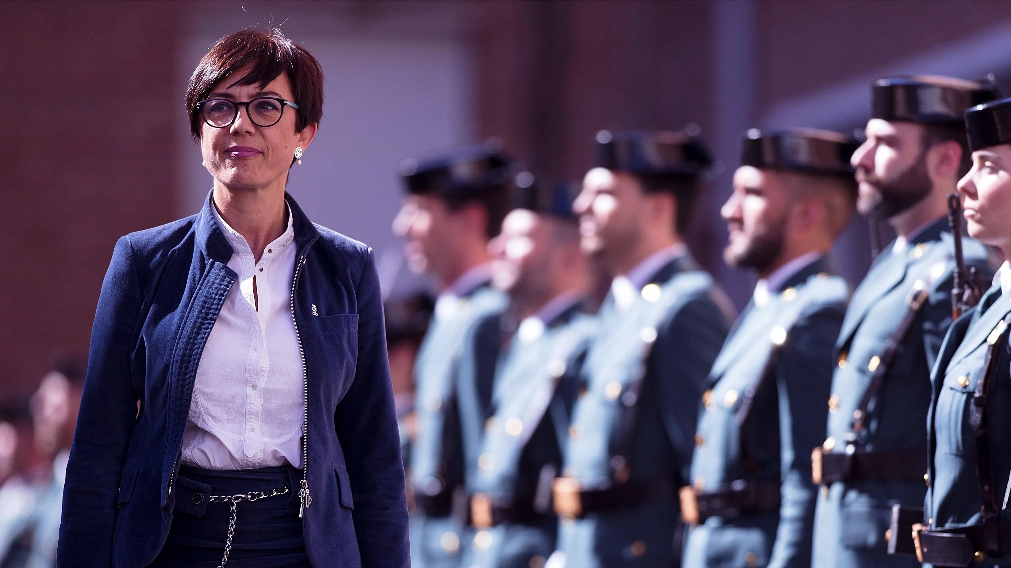 La directora de la Guardia Civil, María Gámez. La directora de la Guardia Civil, María Gámez.