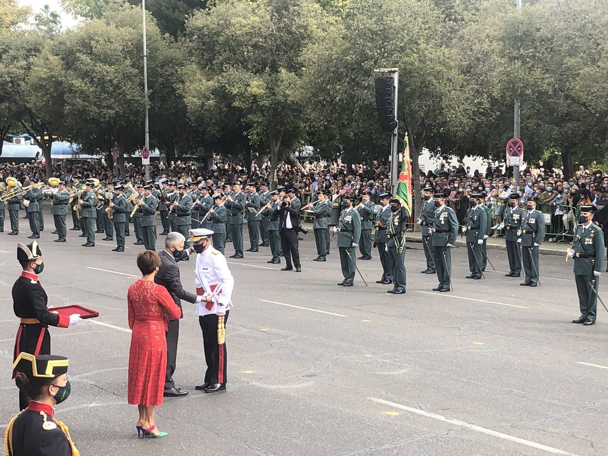 Desfile por los actos de la Patrona en Córdoba