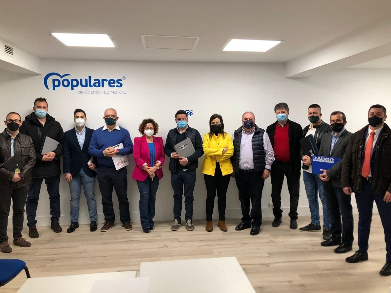 La Federación de AUGC de Castilla-La Mancha se ha reunido con representantes del Partido Popular en Toledo