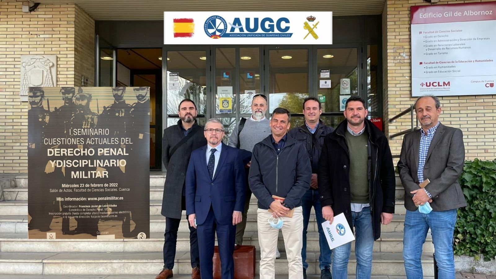 AUGC asiste en Cuenca al I Seminario sobre Cuestiones Actuales del Derecho Penal y Disciplinario Militar