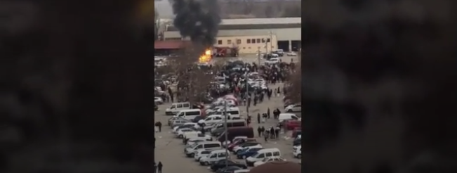 En este suceso también se registró un incendio en el que tuvieron que intervenir los bomberos.