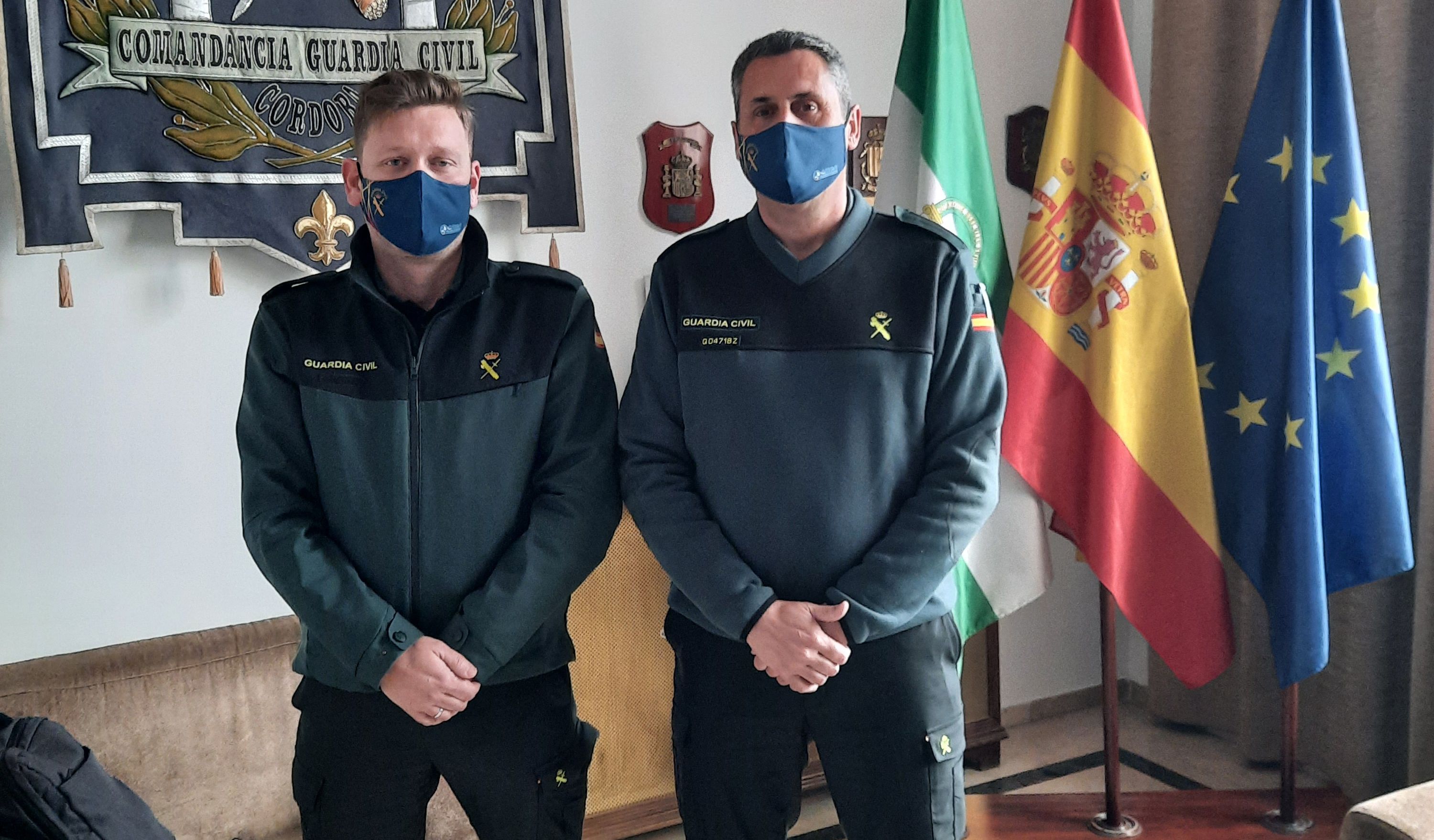 AUGC en la Comandancia de Córdoba.