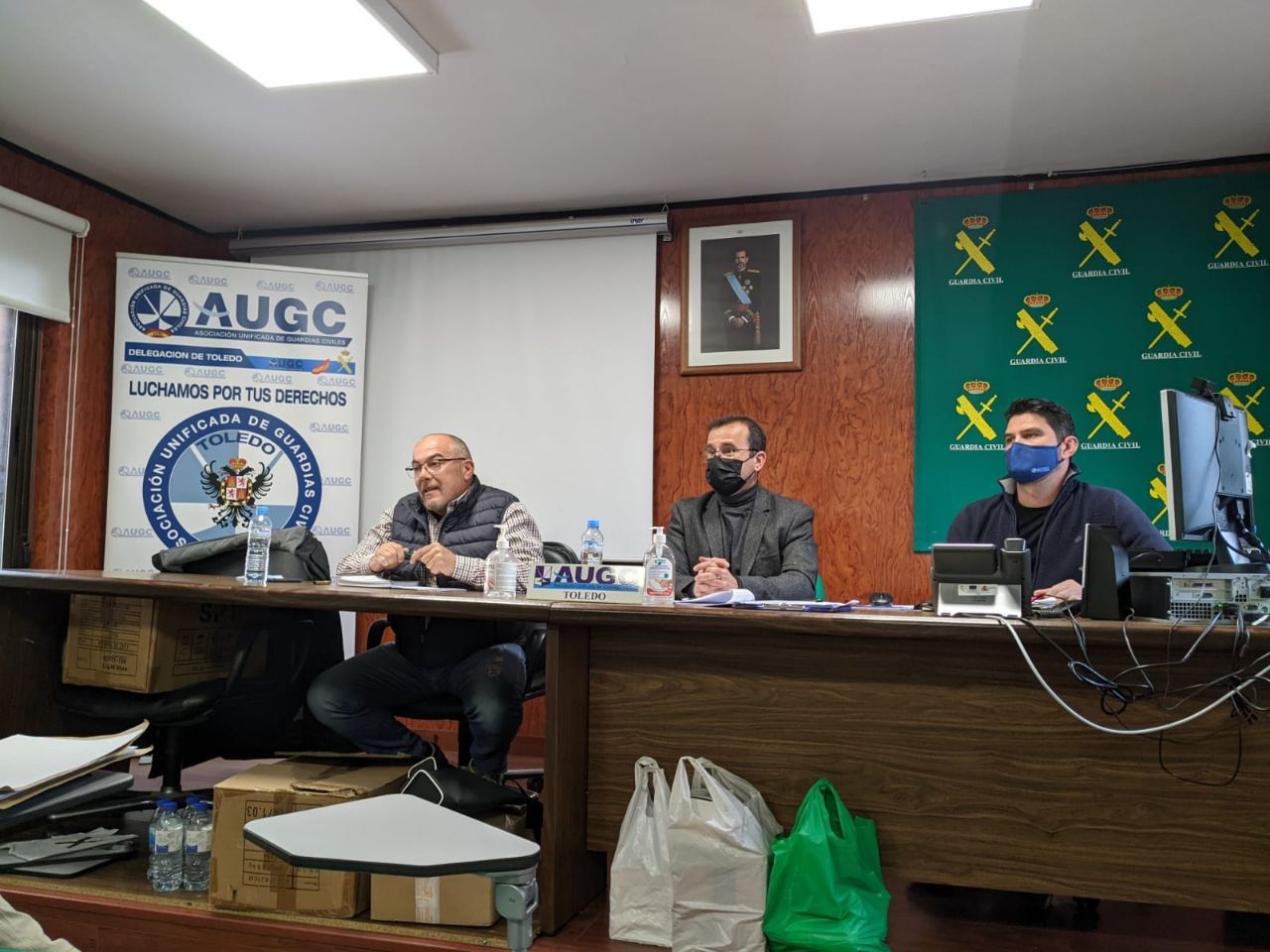En la Asamblea de AUGC Toledo estuvo presente Pedro Carmona para mostrar el apoyo hacia la Delegación.